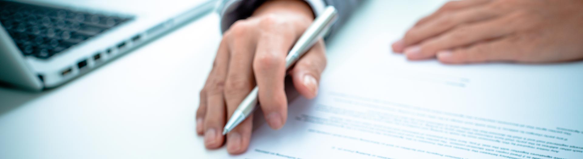 Lesen von Unterlagen